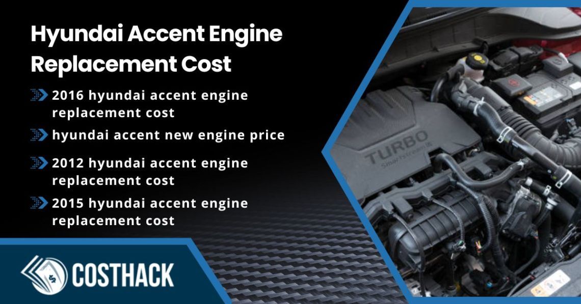 Hyundai Accent Engine Replacement Labor Parts